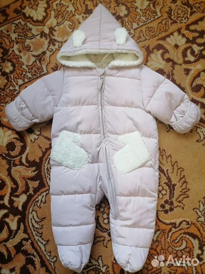 Зимний комбенизон на девочку