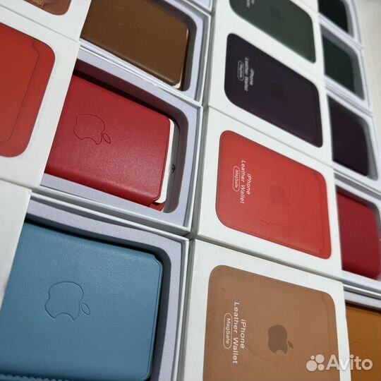 Картхолдер apple Laether Wallet MagSafe