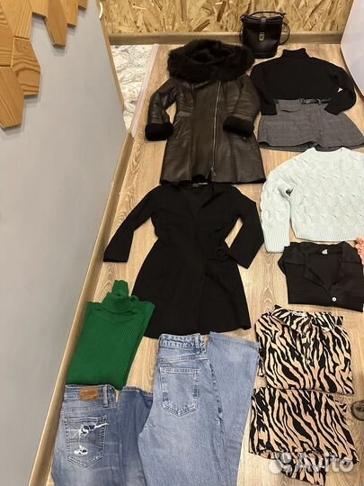 Бальшой пакет женской одежды xs