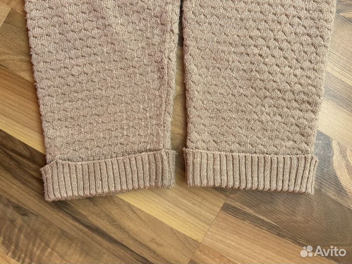 Вязаные брюки Zara р.140