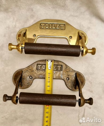 Держатель для туалетной бумаги Италия латунь