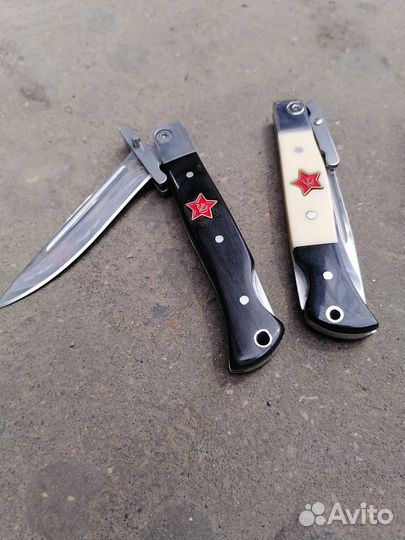 Нож финка нквд складная