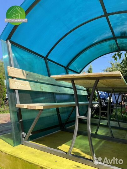 Беседка Premium. Доставка и грунтозацепы в подарок