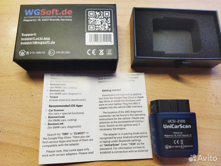 UniCarScan ucsi-2100 V2 BMW