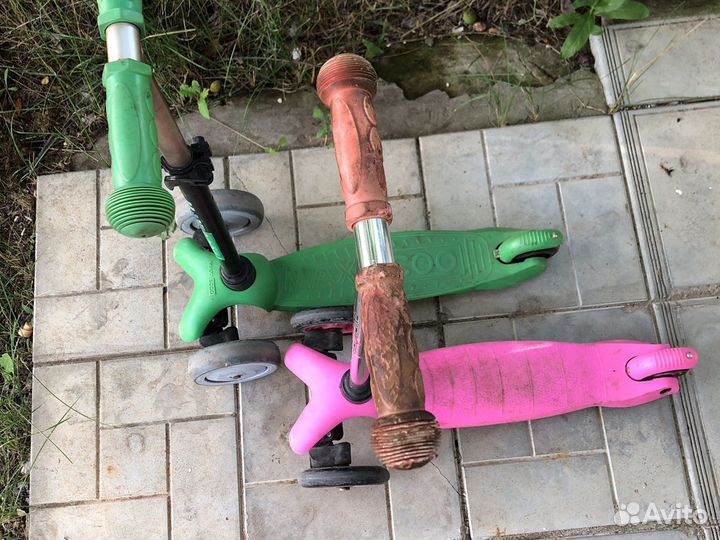 Детский трехколесный самокат