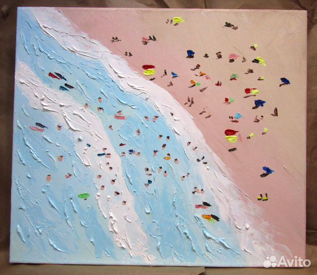 Картина «Пляж Бонди Бич. Австралия