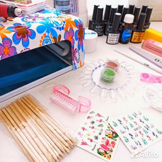 Новый набор для наращивания ногтей для новичка