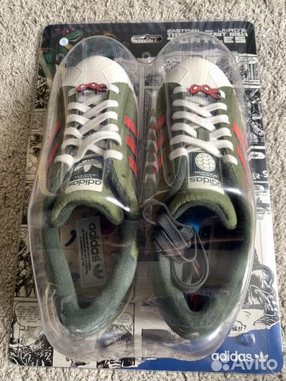 Adidas x Turtles tmnt superstar shelltoe 44 р-р