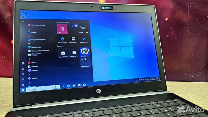 Ноутбук 2018 года HP Probook на AMD