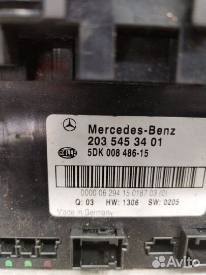 Блок SAM задний Mercedes Clk 320 Av W209 M112 2004