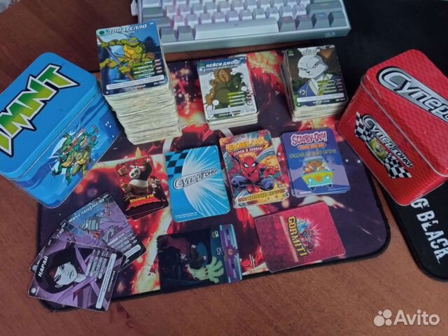 Карточки черепашки ниндзя и не только