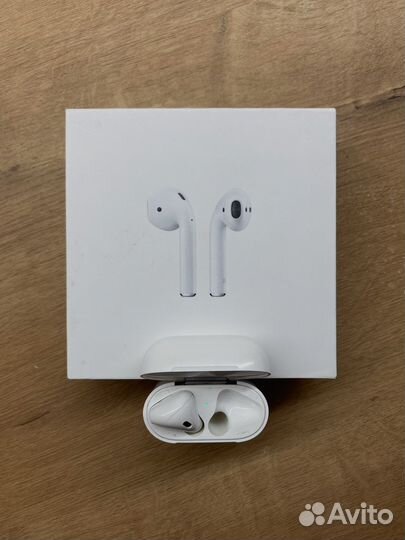 Беспроводные наушники apple airpods 2