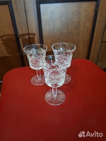 Рюмки хрустальные