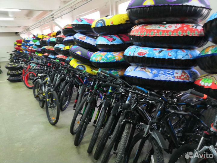 Тюбинг Ватрушка надувные санки 78см-135см