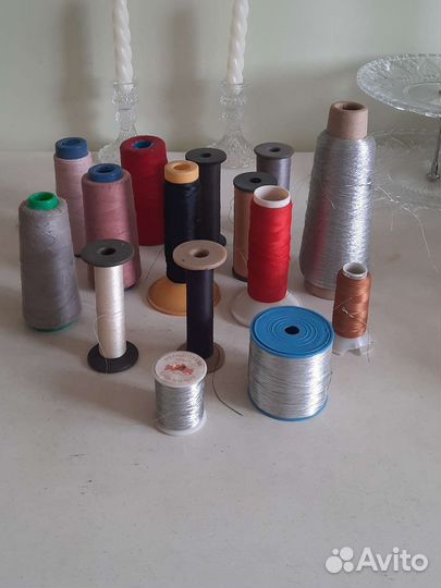 Нитки для шитья, для вышивания
