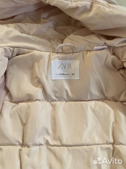 Куртка zara для девочки