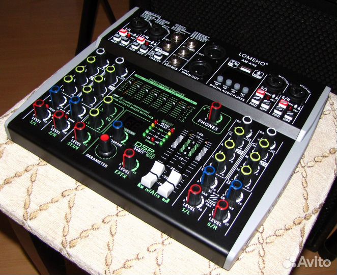Микшер Lomeho Pro Микшерный пульт Блюту FX REC USB