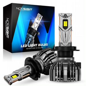 LED лампы Novsight N67, 30000 Lm, 2шт. - H7