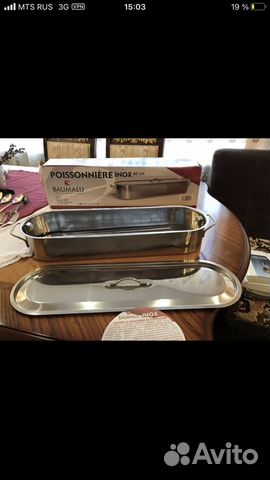 Кастрюля из нержавейки для приготовления на пару