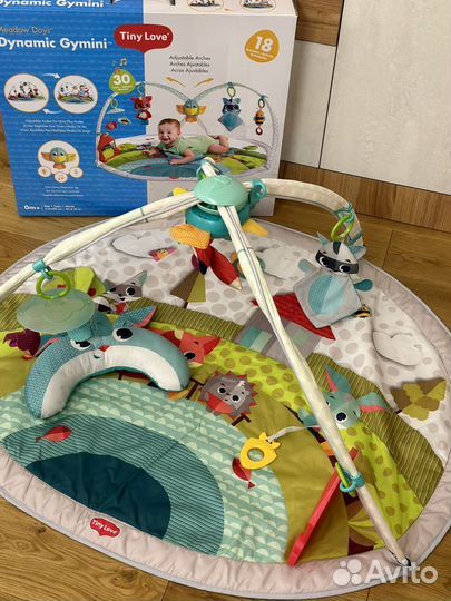 Развивающий коврик tiny love солнечная полянка