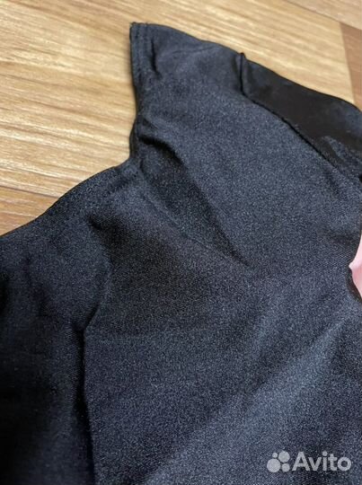 Купальник гимнастический черный