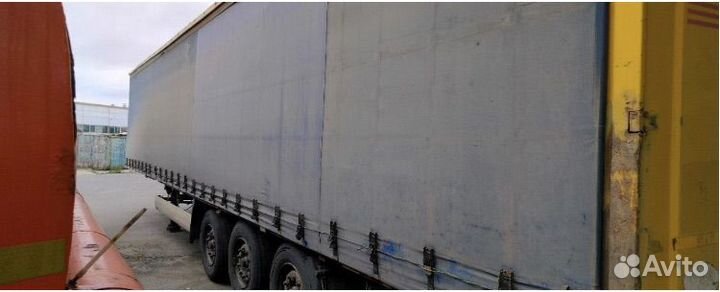 Полуприцеп тентованный Krone SDP27, 2004