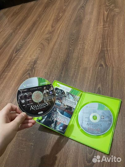 Диск на Xbox 360 assassin creed
