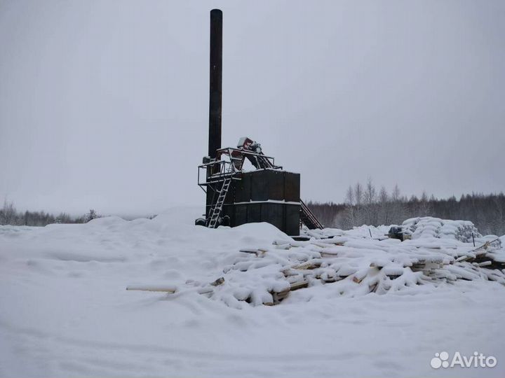 Производство древесного угля