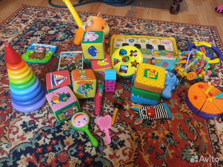 Развивающие игрушки от 1 года пакетом