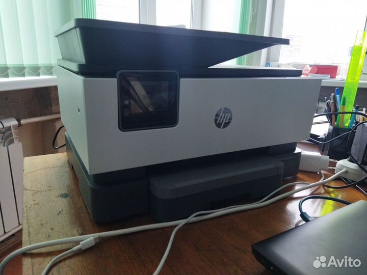 Мфу струйное HP OfficeJet Pro 9010, цветн