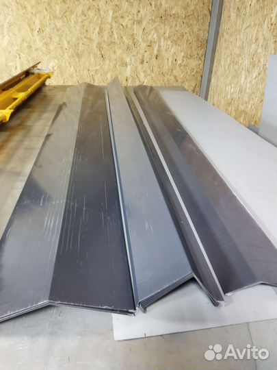 Услуги листогиба(доборные элементы:конёк,ветровая)