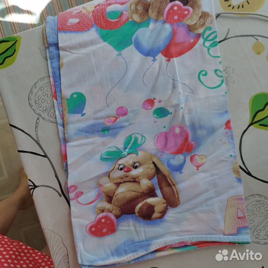 Комплект постельного белья в детскую кроватку