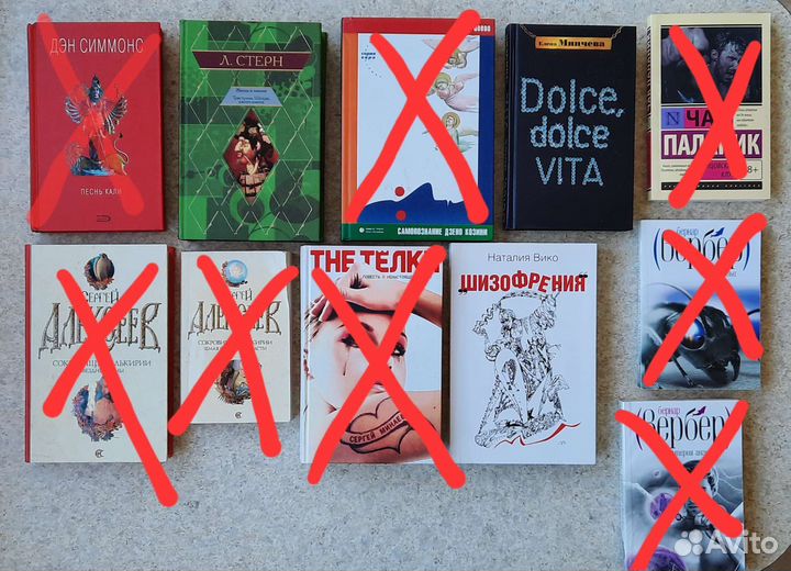 Книги из домашней библиотеки