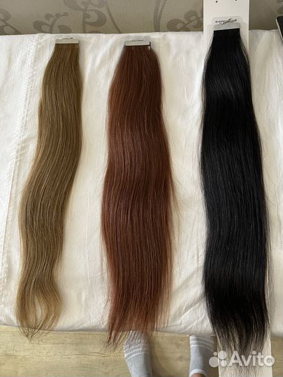 Волосы на лентах