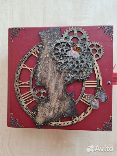 Альбом скрапбукинг в подарок