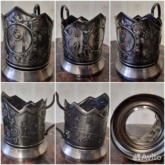 Подстаканник. эскон. Спорт. Зимние виды спорта