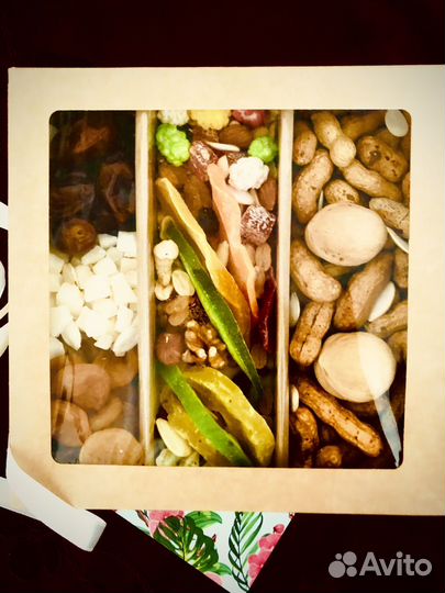 Сладкие подарки из вкусных цукатов, орехов