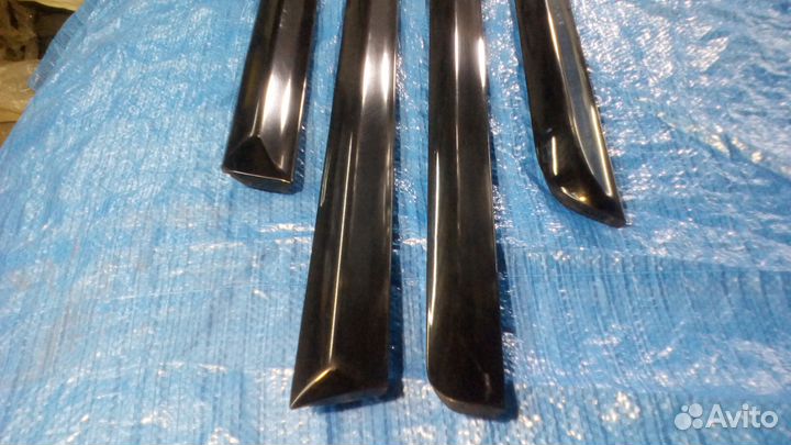 Молдинги дверей Audi A4 8e B7 B6 S-line