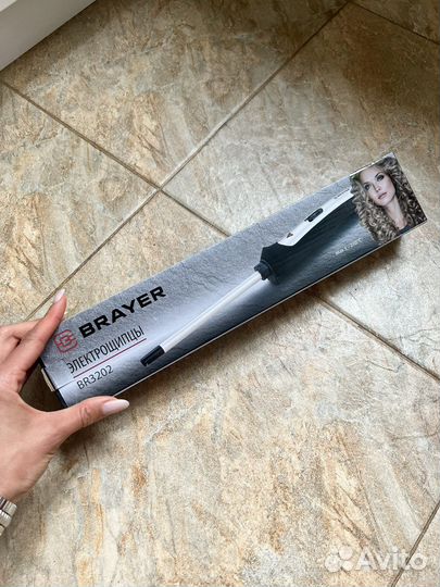 Щипцы для завивки волос brayer новые