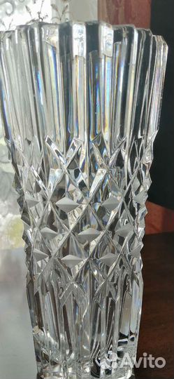 Ваза для цветов хрусталь. СССР