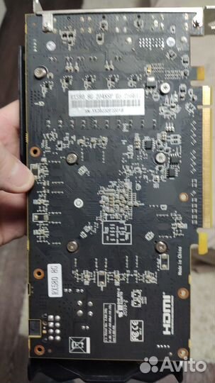Видеокарта rx 580 нерабочая