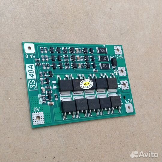 Контроллер заряда плата BMS 2S 3S 4S li-ion