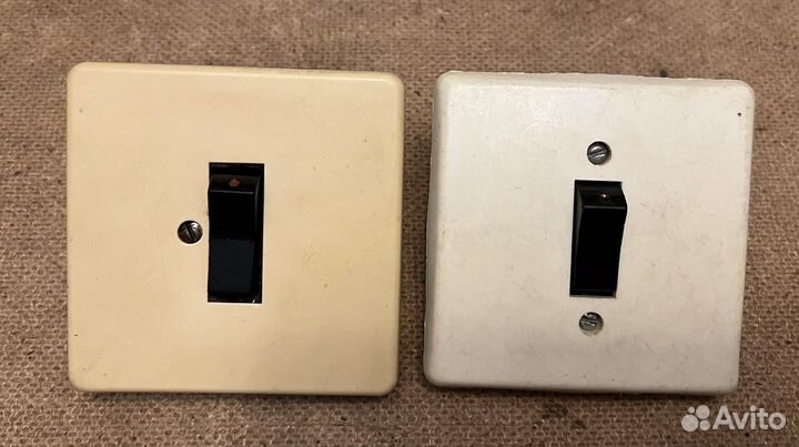 Выключатель одноклавишный СССР