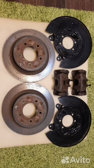 Задние увеличенные тормоза 302мм Лансер 10