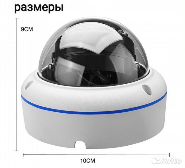 Антивандальная ip камера видеонаблюдения