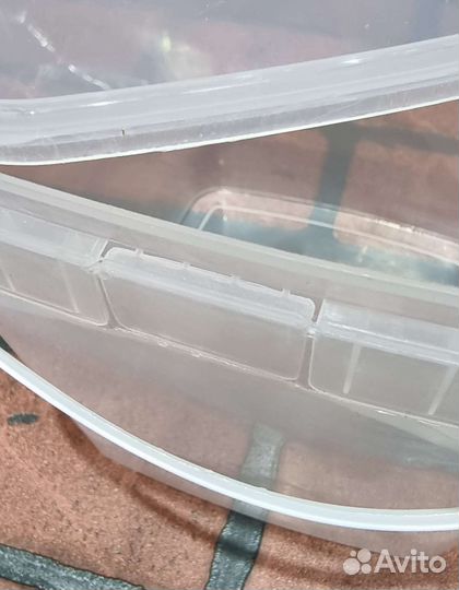 Ведро пластиковое пищевое 2,5 литра