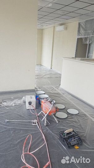 Малярные работы.Окраска фасадов, помещений и т.д