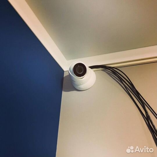 Установка камер видеонаблюдения