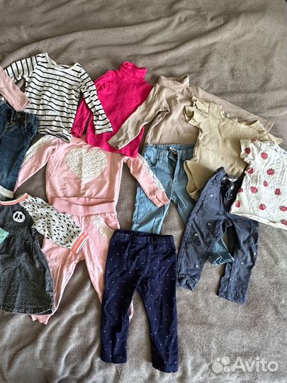 Детские вещи пакетом 74 80