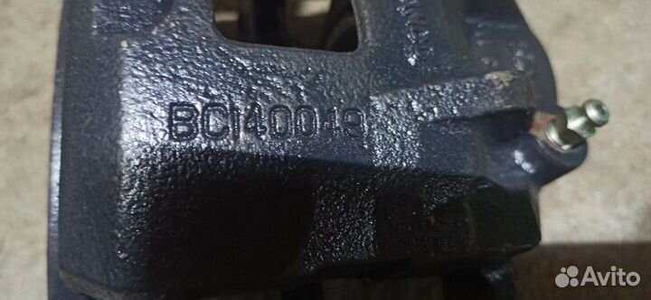 Суппорт передний левый hyundai kia